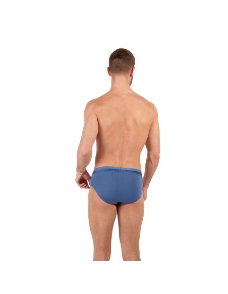 HOM HO1 Mini Brief Slip Jeans Blue