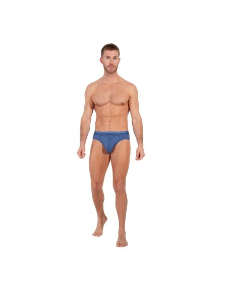 HOM HO1 Mini Brief Slip Jeans Blue