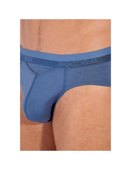 HOM HO1 Mini Brief Slip Jeans Blue