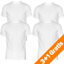 HOM Harro New Shirt White Round Neck 3+1 free action