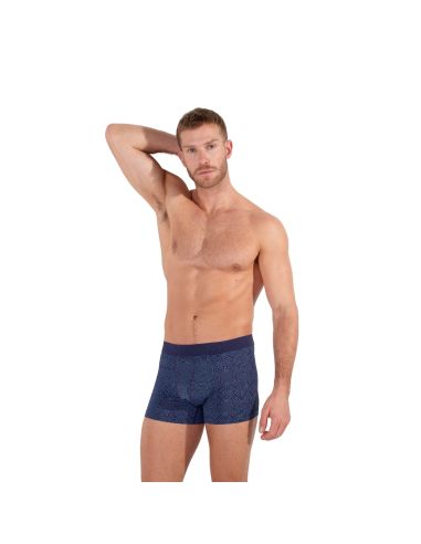 HOM Boxer Briefs HO1 Navy Print