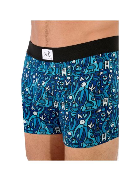 HOM Boxer Briefs Voyages Blauw