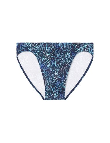 HOM Funky Styles Micro Brief Navy Print