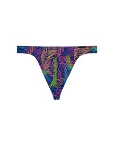HOM Funky Styles G-String Navy Leaf Print