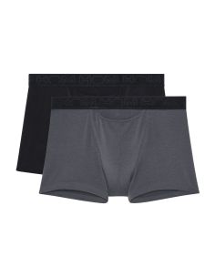 HOM HO1 Boxer Brief Black Grey 2Pack Boxerlines