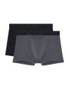 HOM HO1 Boxer Brief Black Grey 2Pack Boxerlines
