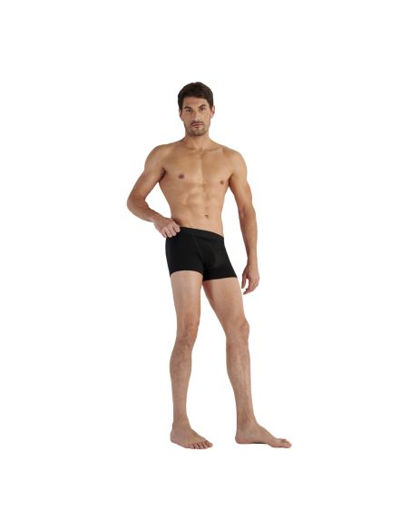 HOM HO1 Boxer Brief Black Grey 2Pack Boxerlines