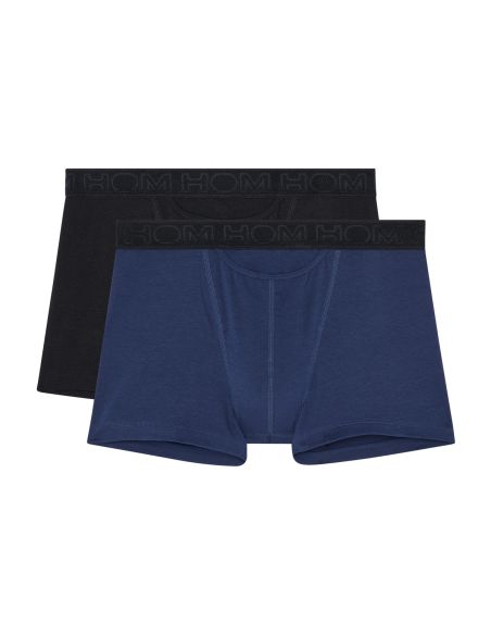 HOM HO1 Boxer Brief Black Navy 2Pack Boxerlines