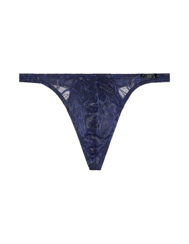 HOM G-String Purple Navy