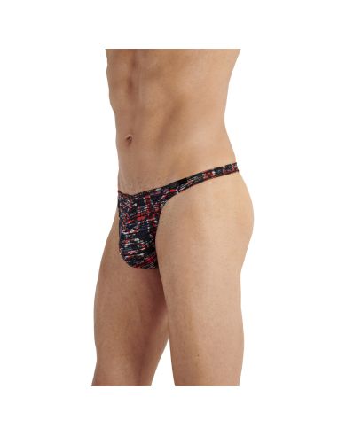 HOM G-String Malcom Black Red