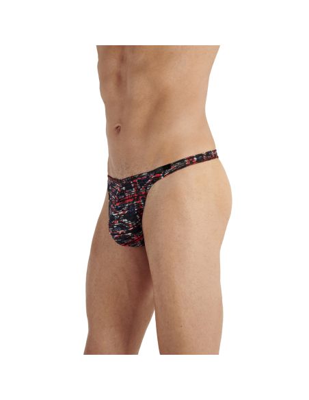 HOM G-String Malcom Black Red