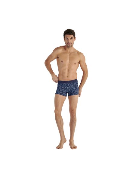 HOM H01 Boxer Briefs Elvis Blue