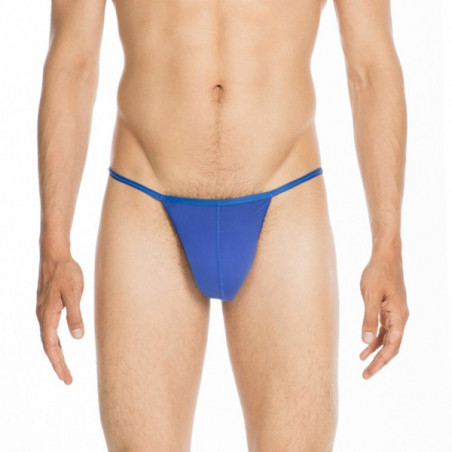 HOM Plume G-string Blauw