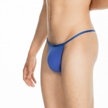 HOM Plume G-string Blauw