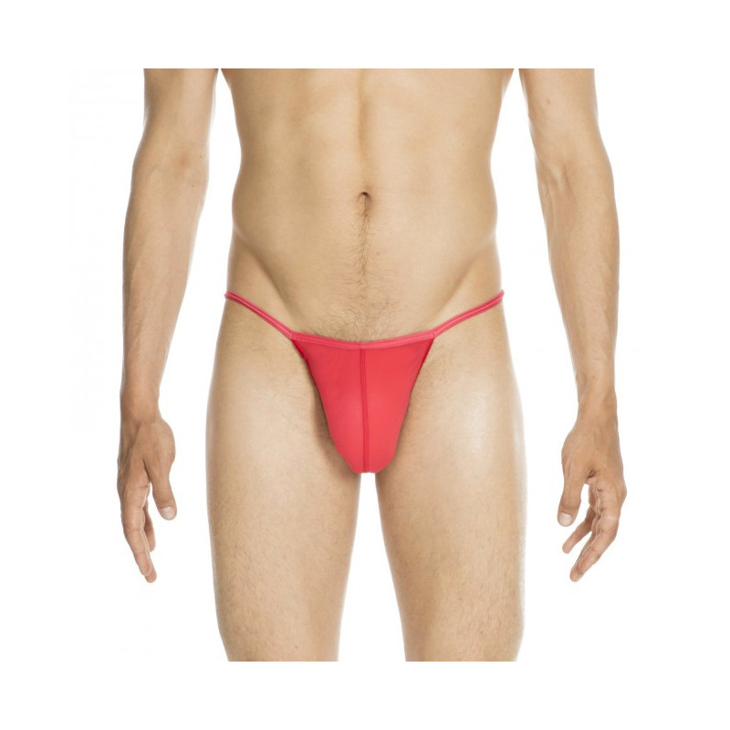 HOM Plume G-string Rood