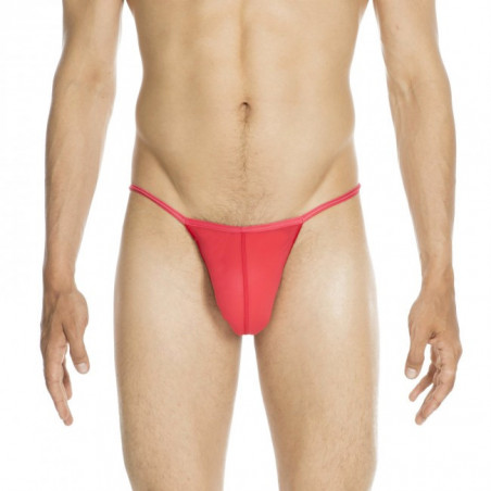 HOM Plume G-string Rood