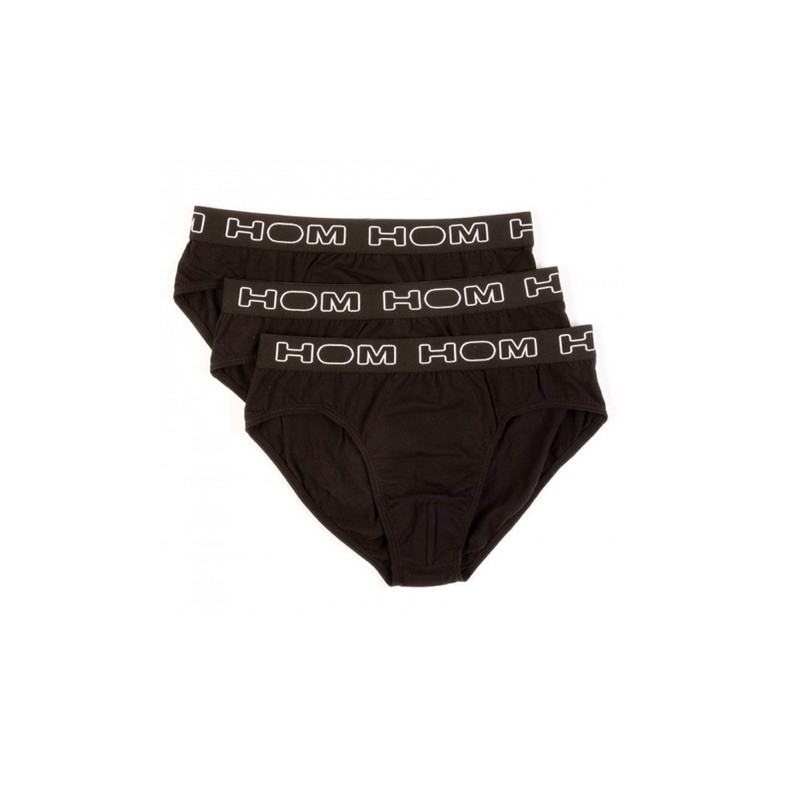 HOM Slip Mini Brief Boxerlines Black