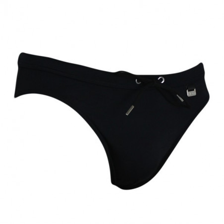 HOM Zwem Slip Beach Fun Marine Chic Black