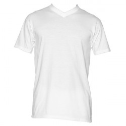 Hom Hilary V-shirt wit