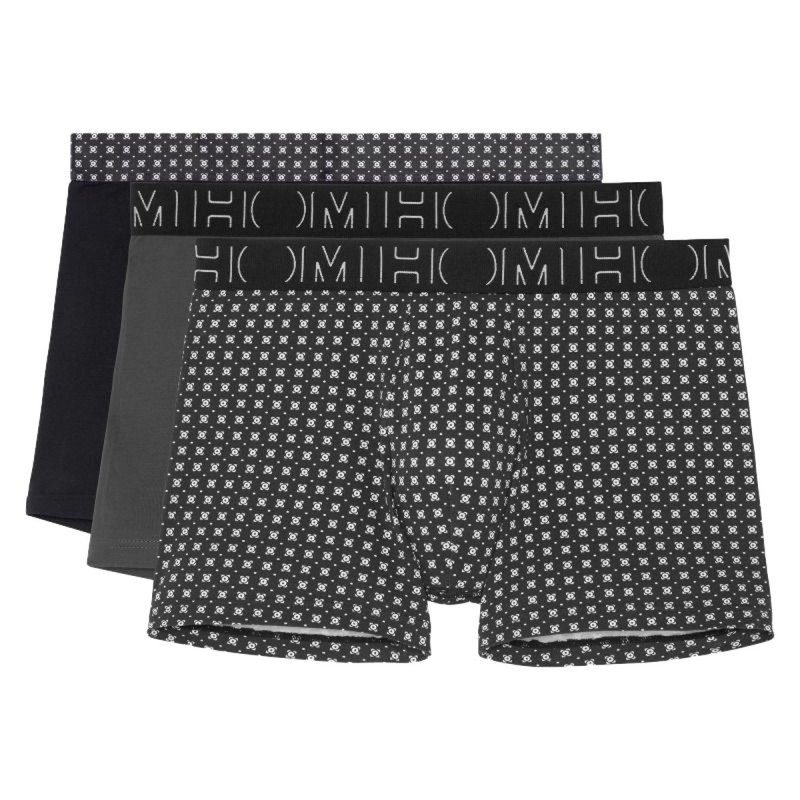 HOM Long Boxer Briefs 3Pack Tommy 2 Black Mix