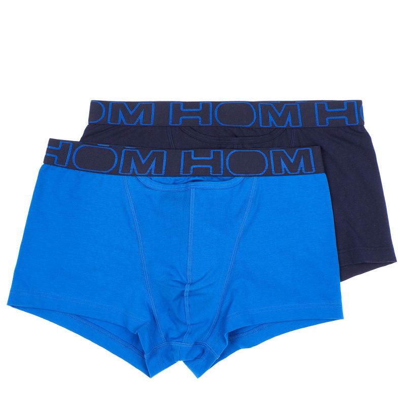 HOM H01 Boxer Brief Navy Blue 2Pack Boxerlines