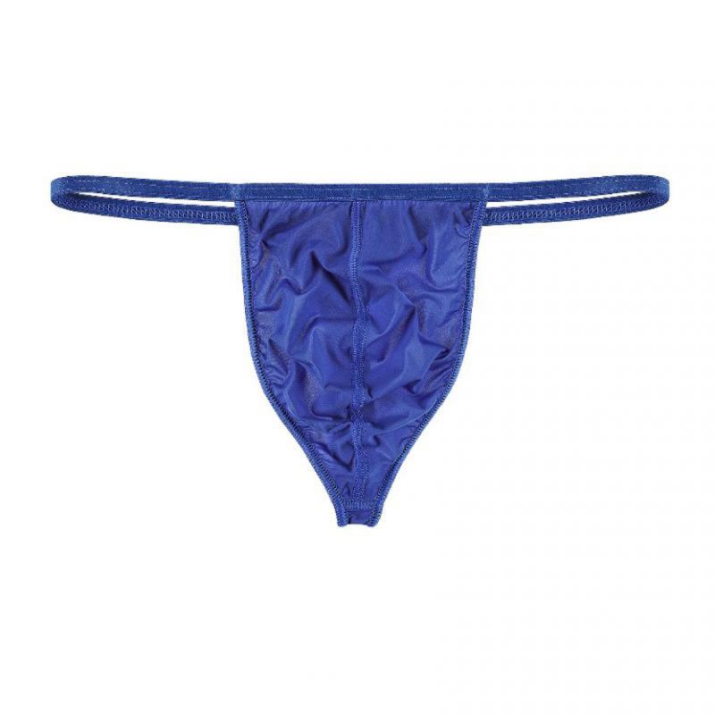 HOM Plume G-string Blauw