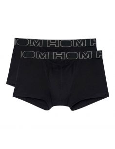 HOM H01 Boxer Brief Black 2Pack Boxerlines