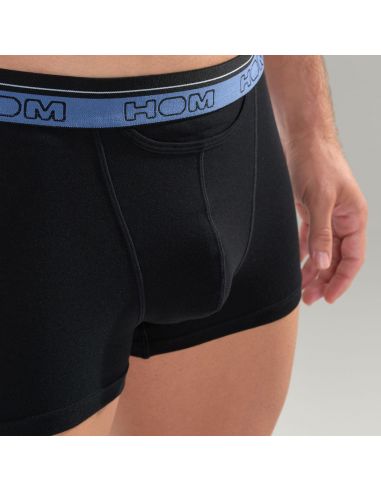 HOM H01 Boxer Briefs Navy Blue 2Pack Boxerlines