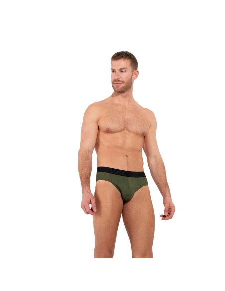 HOM Mini Briefs Supersoft Khakigroen