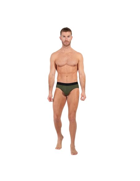 HOM Mini Briefs Supersoft Khakigroen